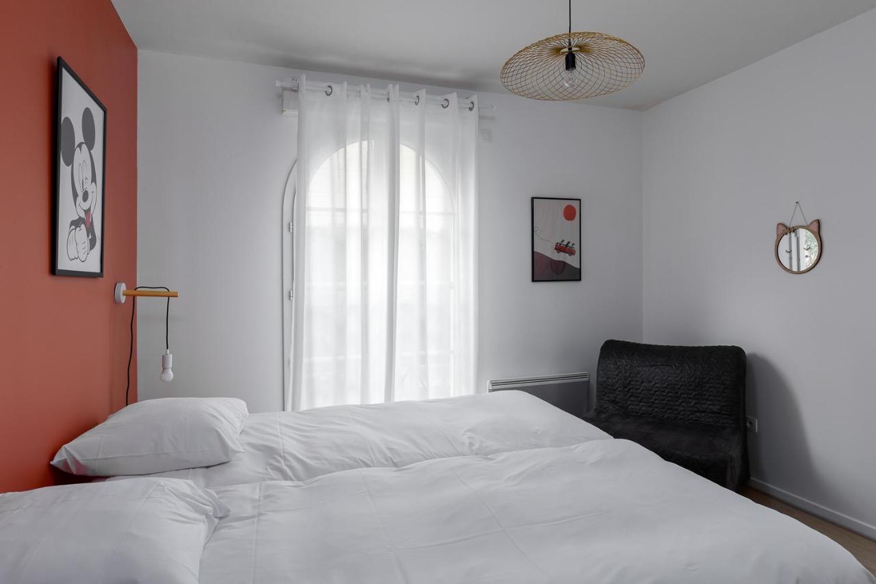 Apartment 2 Bedroomed Near Disneyland Paris With Garden Parking At Serris Exterior foto
