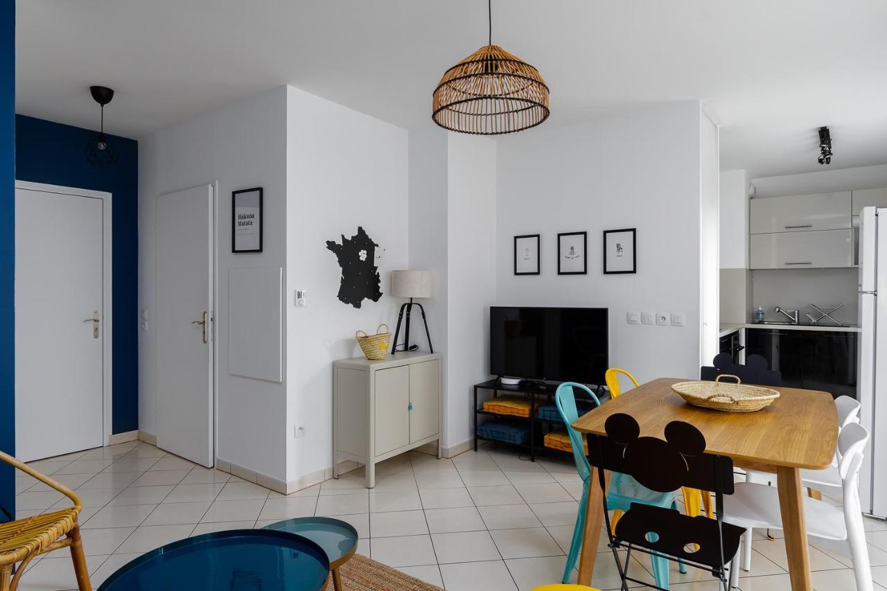 Apartment 2 Bedroomed Near Disneyland Paris With Garden Parking At Serris Exterior foto