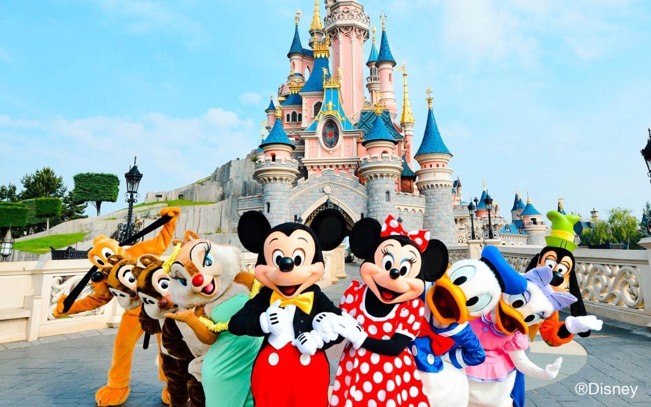 Apartment 2 Bedroomed Near Disneyland Paris With Garden Parking At Serris Exterior foto